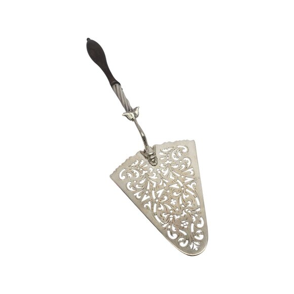 Antique Georgian Edward Aldridge II Sterling Silver Fish Slice Server #18208 - Picture 1 of 10